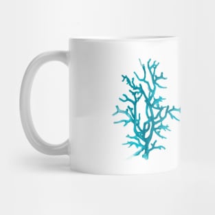 Aquamarine coral Mug